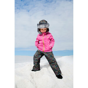 Chapka imperméable imprimée doublée fausse fourrure 