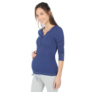 Tee-shirt manches longues de grossesse homewear  