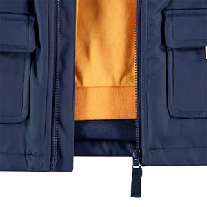 Parka à capuche en gomme 3 en 1 