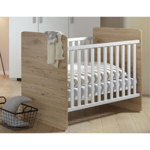 Lit bébé Hilja 60x120cm transformable 90x200cm  