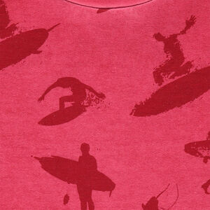 Tee-shirt manches courtes surteint imprimé all-over 