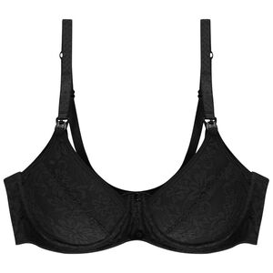 Soutien-gorge de grossesse et d'allaitement à armatures et motif floral 
