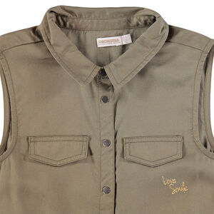 Junior - Combishort en lyocel avec poches 