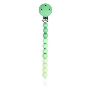 Attache sucette en silicone Dégradé de vert 