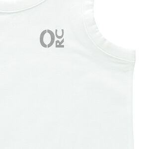 Junior - Lot de 2 débardeurs en coton (maillots de corps) print logo 