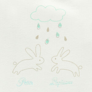 Tee-shirt manches longues avec lapins printés  