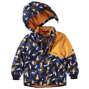 Blouson de ski imperméable à imprimé graphique all-over 