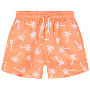 Short de bain imprimé palmiers all-over 