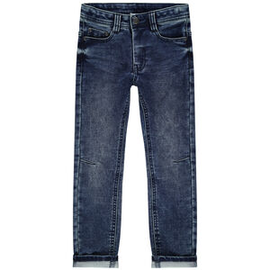 Jean effet used à poches 