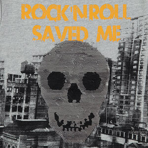 Tee-shirt manches longues en jersey avec motif et sequins magiques 