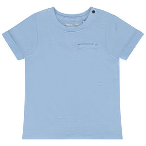 T-shirt manches courtes en jersey effet pop-corn pour bébé garçon 