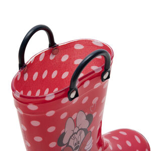 Bottes de pluie fille à pois motif Minnie du 24 au 27 
