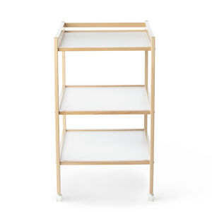 Table à langer 2 étagères Pocket - Hêtre vernis 