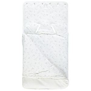 Nid d’ange en coton motif plumes pour bébé 