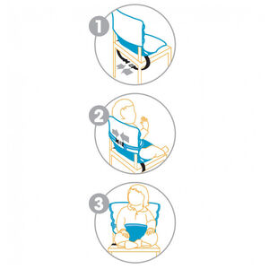 Rehausseur nomade - Edition limitée Denim 