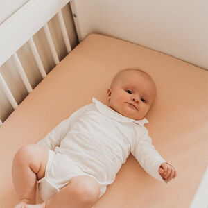 Drap housse Sleep Safe 70x140cm Peach 
