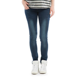 Jeans de grossesse coupe slim avec clous fantaisie 