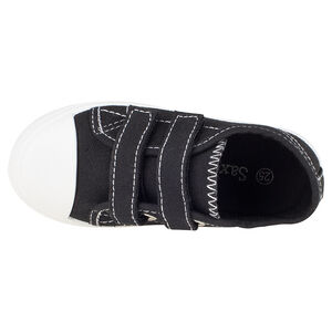 Baskets basses en toile à scratchs du 28 au 35 