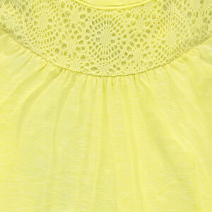 Junior - Débardeur volanté avec dentelle 