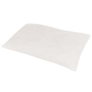 Oreiller en coton 60 x 40 cm blanc 