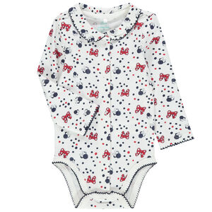 Body manches longues print Minnie Disney all-over  