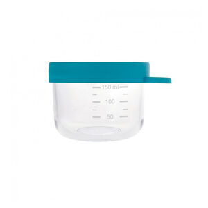 Pot de conservation en verre 150 ml – Bleu 