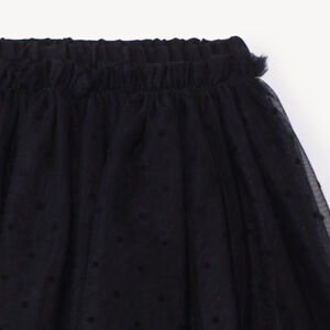 Ensemble 2 pièces avec jupe en tulle plumetis pour bébé fille 