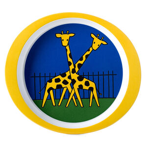 Assiette plate enfant – Zoo 