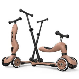 Trotinette 2-en-1 Highwaykick 1 Mocha 12m-5ans 