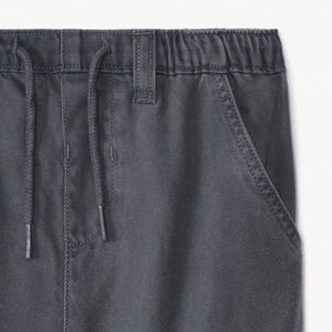 Pantalon uni à poches cargo pour bébé garçon 
