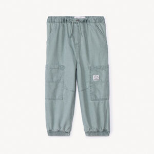 Pantalon cargo en toile doublée pour bébé garçon 