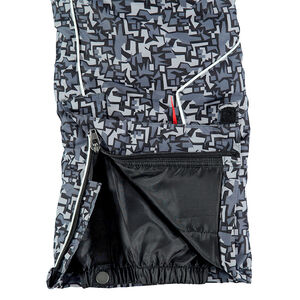 Junior - Pantalon de ski avec imprimé graphique et bretelles amovibles 