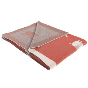 Couverture Jacquard Bio 75x100 cm - Moris&Sacha 