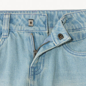 Short en jean clair garçon 