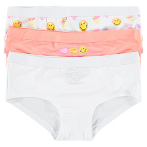 Junior - Lot de 3 shorties Smiley 