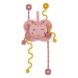 Jouet sensoriel à tirer en silicone Mrs. Butterfly 