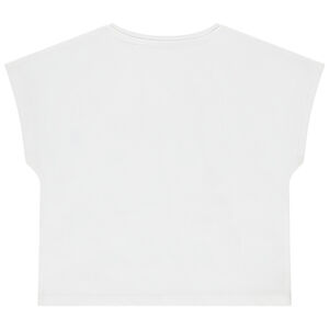 T-shirt manches courtes forme boîte photoprinté fille 