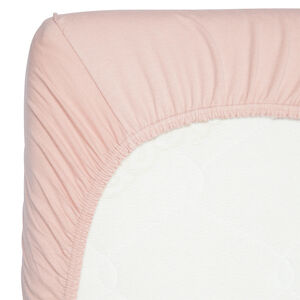 Drap housse Misty Rose 60x120 cm  