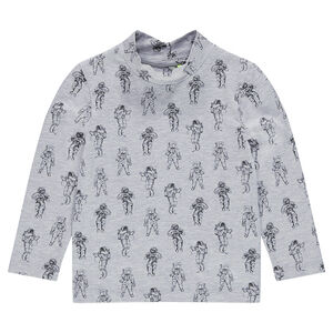 Sous-pull en jersey imprimé astronautes all-over 