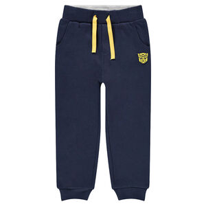 Pantalon de jogging uni en molleton avec badge Transformers 