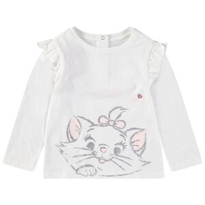 T-shirt manches longues avec print Marie Aristochats Disney 