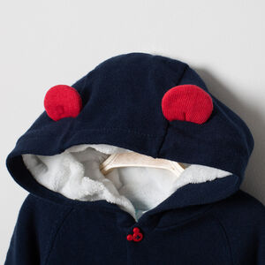 Veste en tricot à capuche doublée sherpa Mickey Disney 