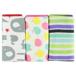 Couverture en polaire à imprimé fantaisie 