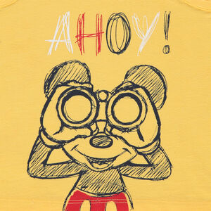 Débardeur en jersey slub Disney print Mickey 