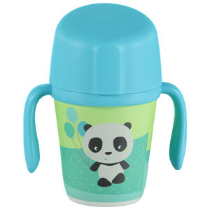 Gobelet d'apprentissage avec bec en bambou - Panda 