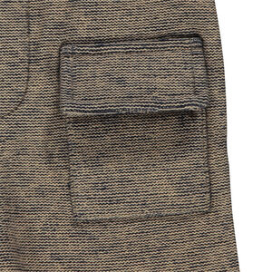 Bermuda en molleton fantaisie à poches 