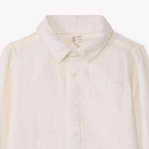 Chemise manches longues avec noeud papillon amovible pour bébé garçon 