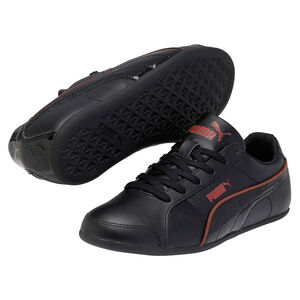 PUMA Myndy - Baskets noires liseré rouge 