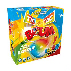 Jeu de rapidité Tic Tac Boum Color Flash 