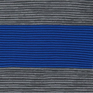 Pull en tricot ottoman avec bande contrastée 